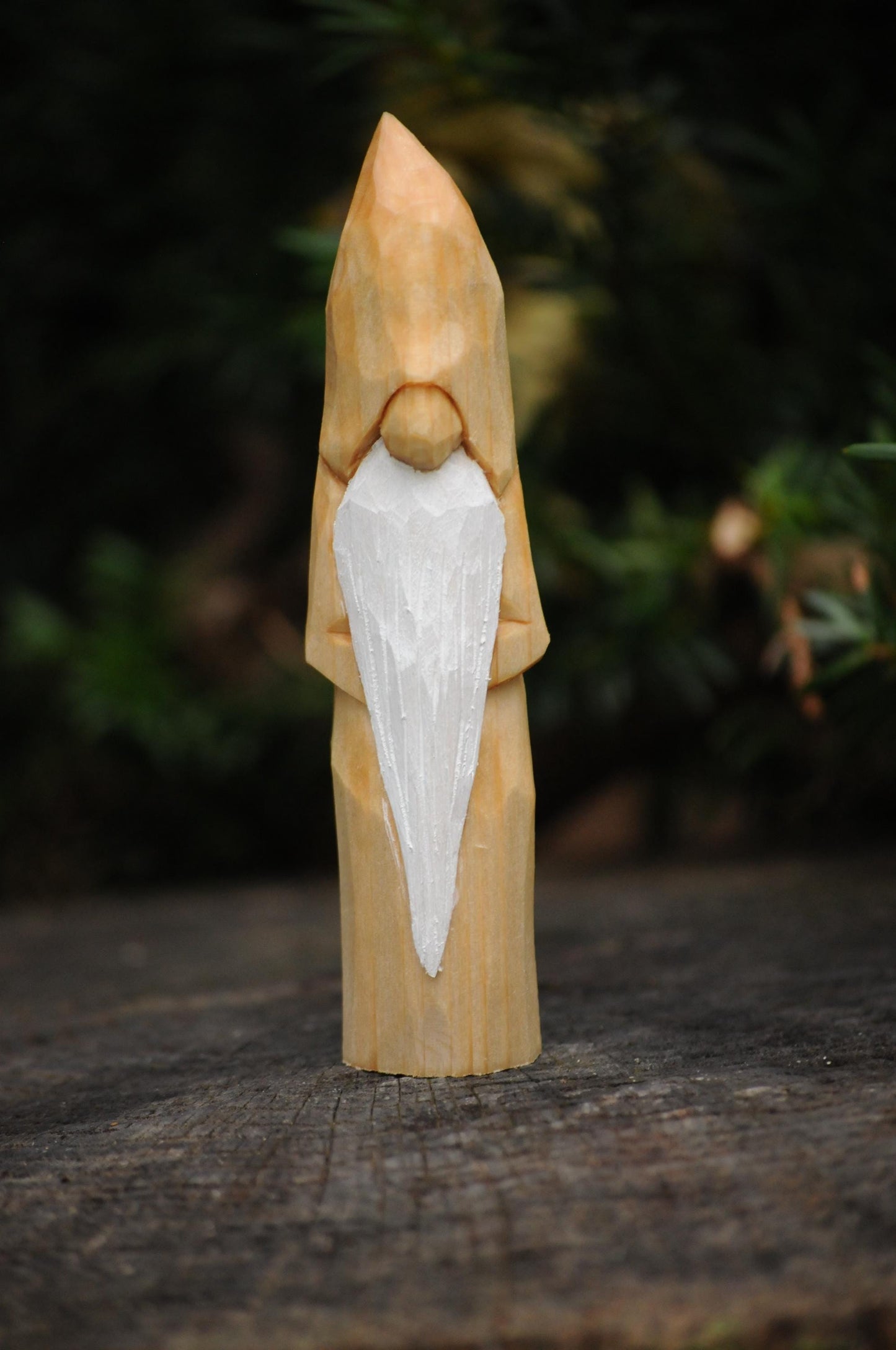 Hand-Carved Swedish Santa – 13 cm – With Certificate of Authenticity