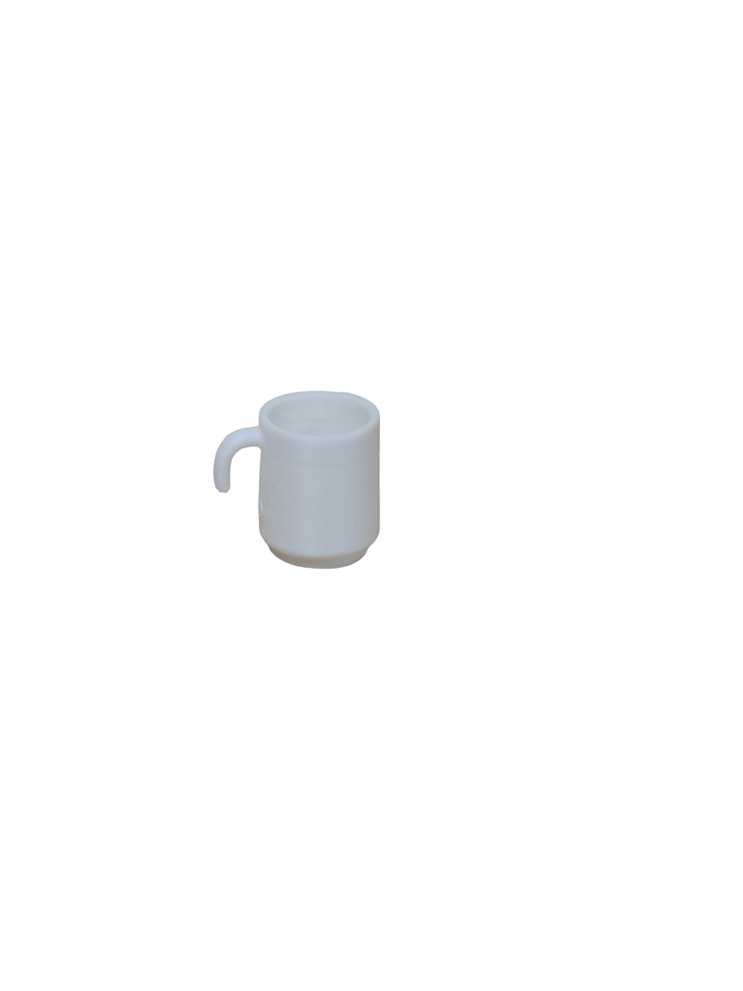 Miniature Mug – White (3D Printed)