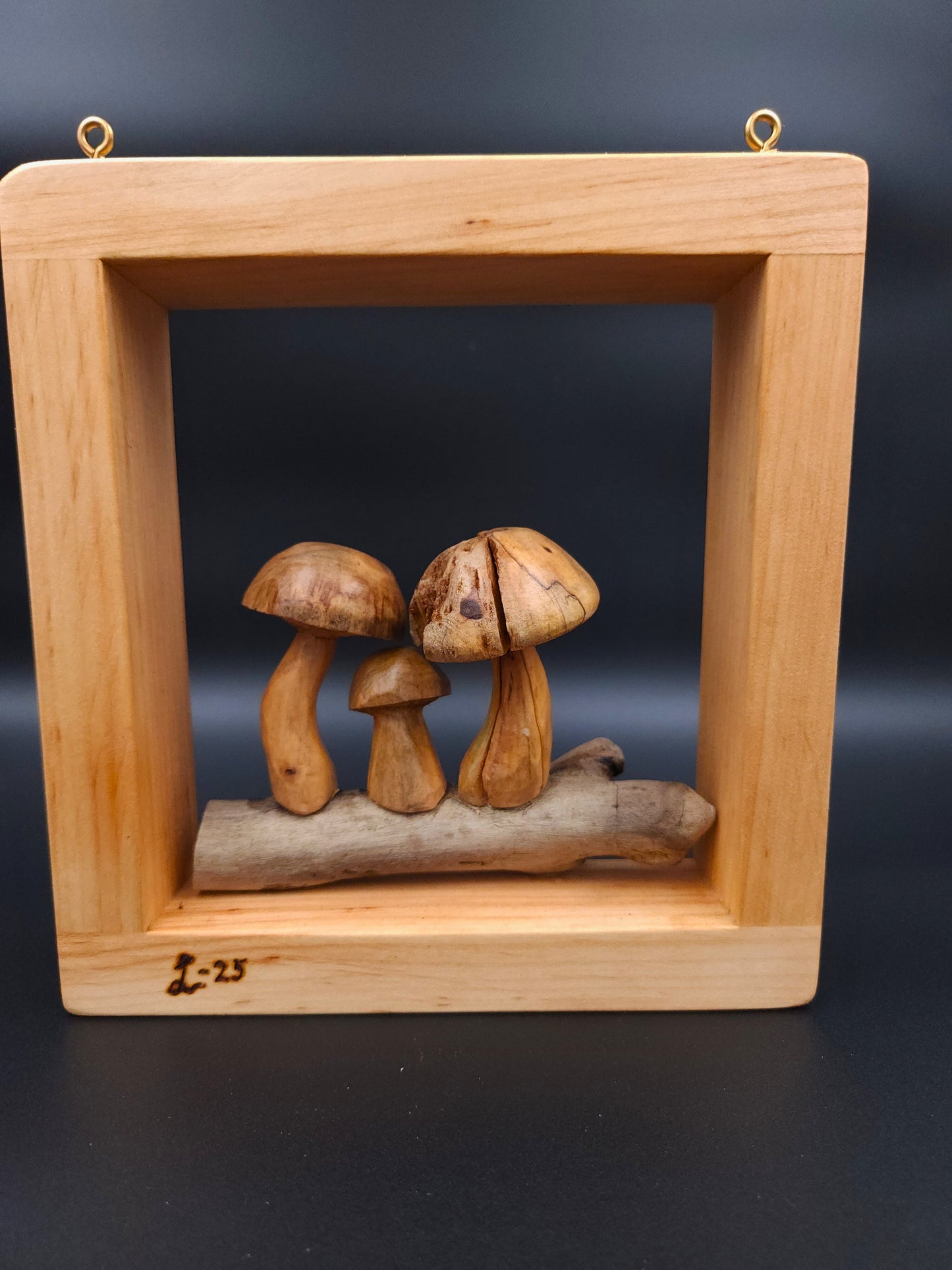 Driftwood Mushroom Wall Art – Under the Wings