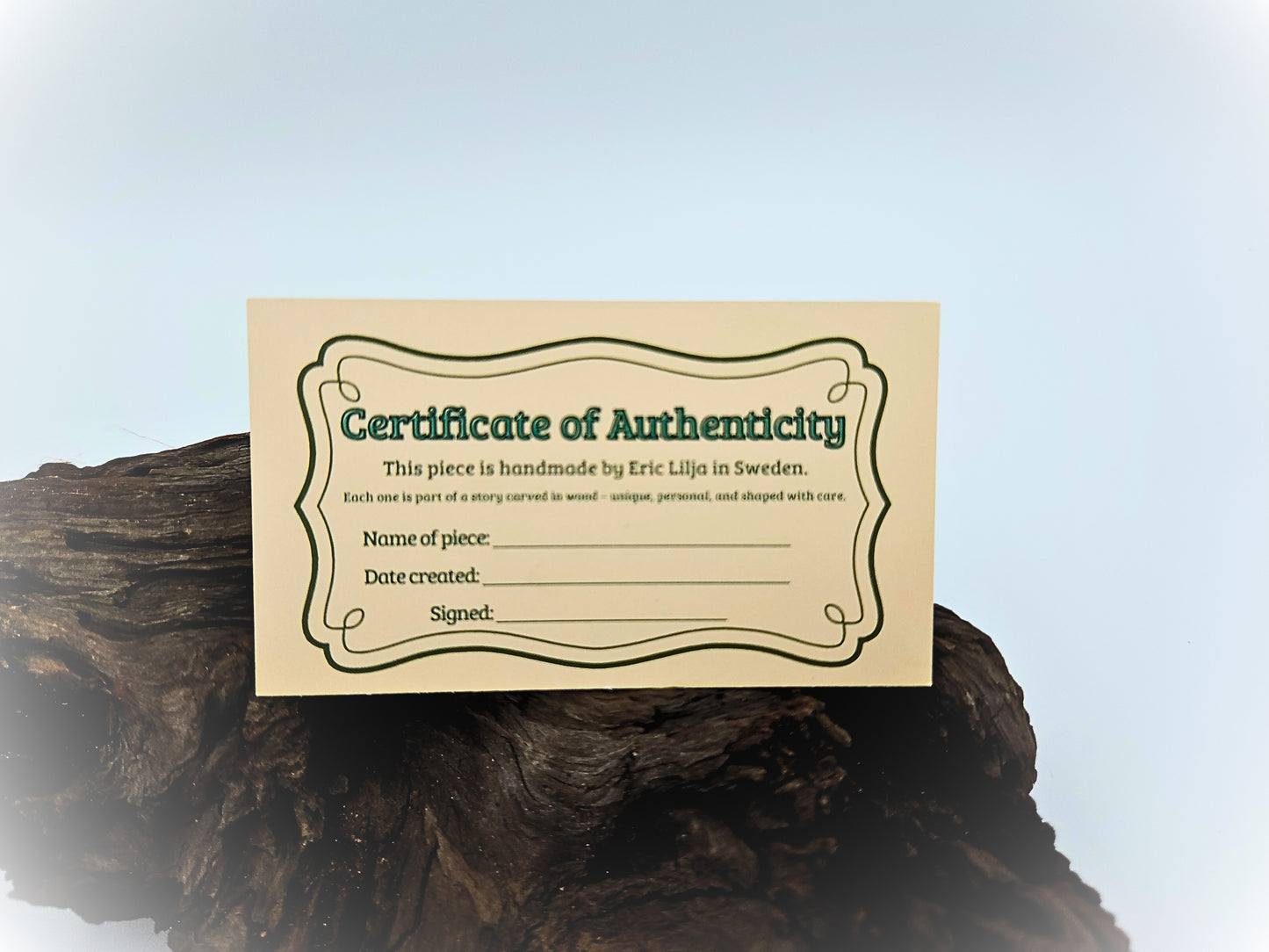 Wichtel mit Löffel – handgeschnitzt, nummeriert & zertifiziert