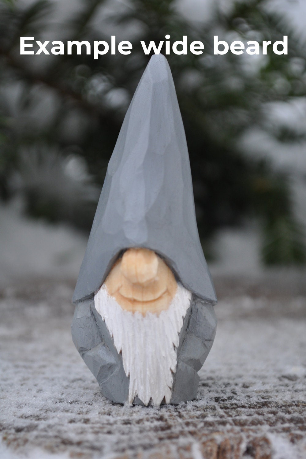 Hand-Carved Swedish Nisse – Choose Beard Style – Numbered &amp; Certified